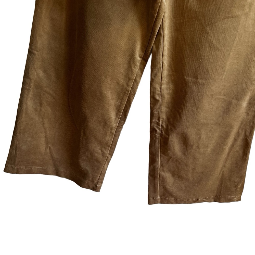 Smash & Tess tan corduroy wide leg high waist pants size L excellent condition - Picture 4 of 11